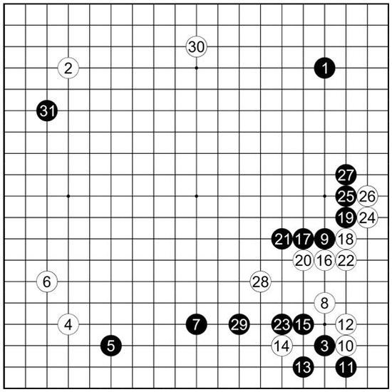 参考谱14林海峰执黑vs依田纪基