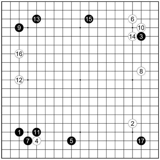 谱17本因坊秀伯执黑vs相原可硕
