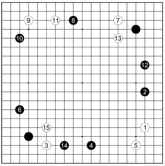 谱20 胡肇麟受二子执黑vs范西屏