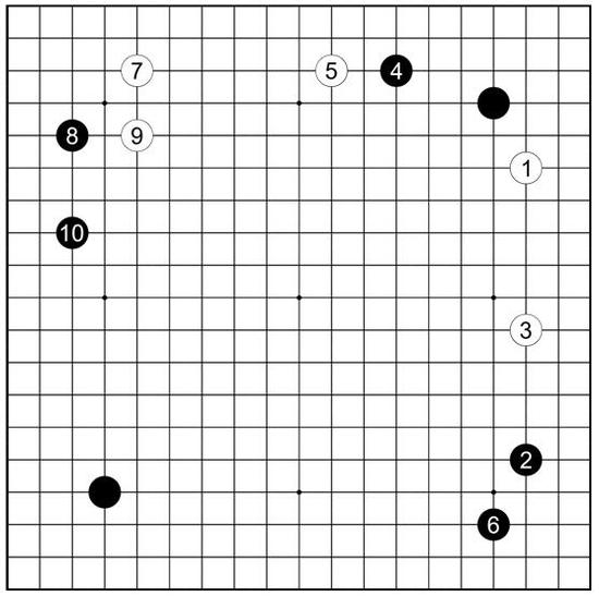 谱16 胡肇麟受二子执黑 vs程兰如