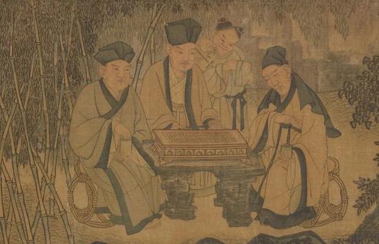 宋 马兴祖《香山九老图卷》