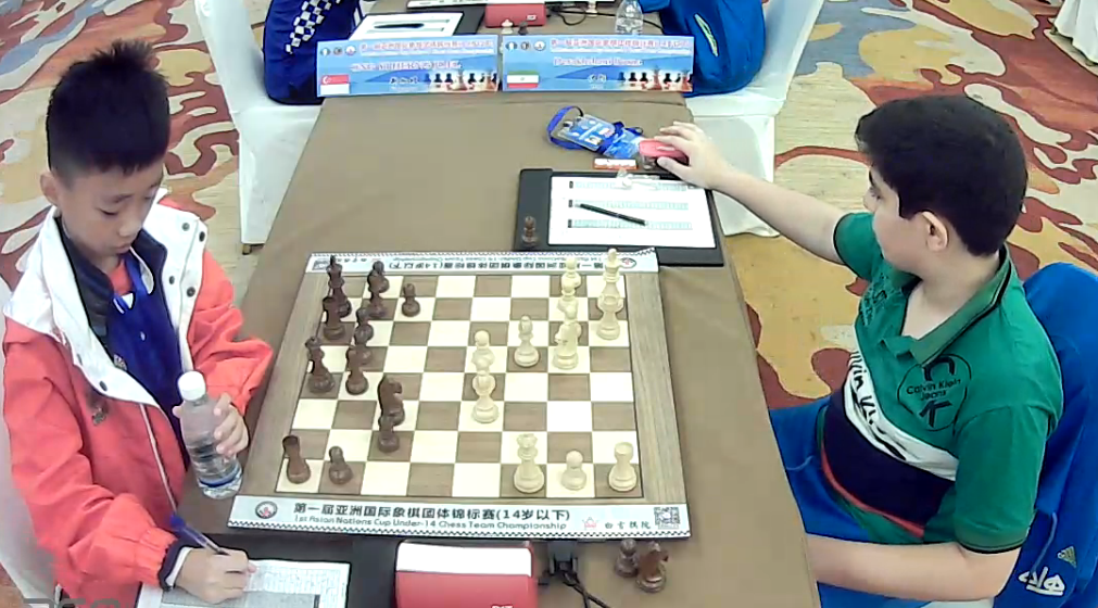 1st Asian Nations Cup Under-14 Chess Team Championship （Table second）